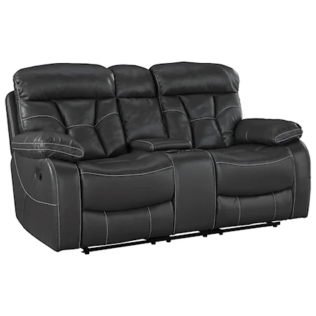 Reclining Loveseat with Center Console